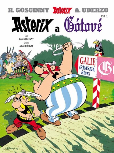 Asterix 3 - Asterix a Gótové, 5. vydání - René Goscinny,Albert Uderzo,Zuzana Ceplová