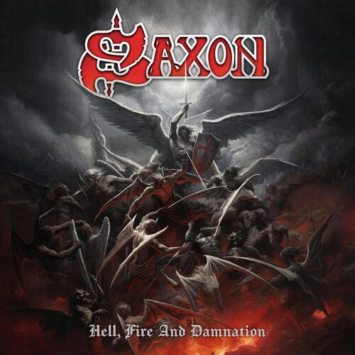 Saxon - Hell, Fire And Damnation (Red Marbled) LP