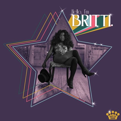 Britti - Hello, I\'m Britti (Pink & Purple Swirl) LP