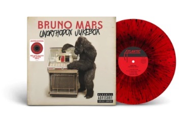 Mars Bruno - Unorthodox Jukebox (Red With Black Splatter) LP