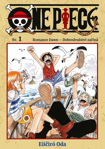 One Piece 1: Romance Dawn - Dobrodružství začíná - Eiičiró Oda,Petr Kabelka,Eliška Kabelková Vítová