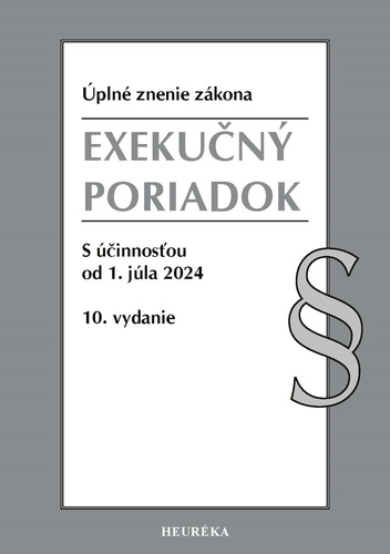 Exekučný poriadok Úzz, 10. vydanie 7/2024