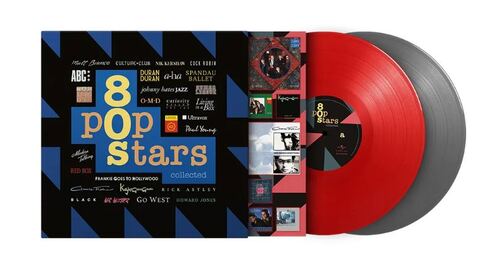 Various - 80\'s Pop Stars Collected (Red & Silver) 2LP