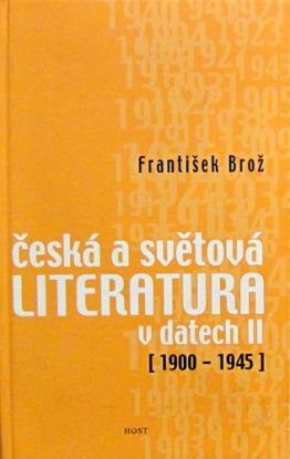 Česká a světová literatura v datech II. (1900-1945)