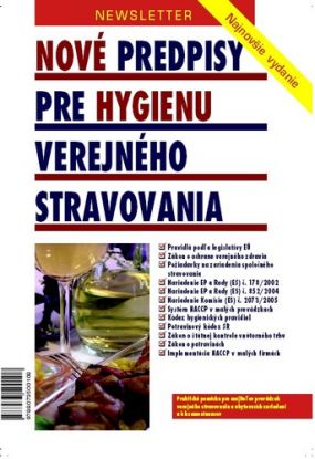 Nové predpisy pre hygienu verejného stravovania