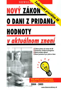 Nový zákon o dani z pridanej hodnoty v aktuálnom znení