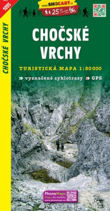 Chočské vrchy 1:50 000 - TM 1095