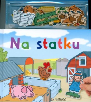 Na statku - Magnetická knižka s hracou doskou