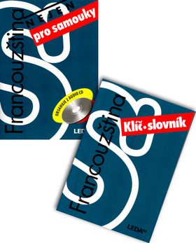 Francouzština nejen pro samouky + klíč + slovník + 2CD