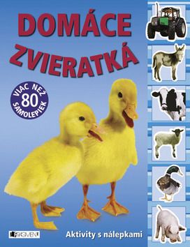 Domáce zvieratká - Aktivity s nálepkami