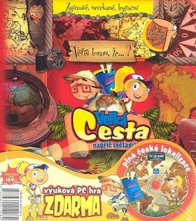 Velká cesta napříč světadíly + CD ROM