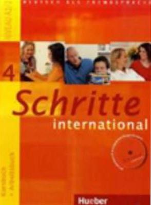 Schritte International 4 Kursbuch + Arbeitsbuch mit CD