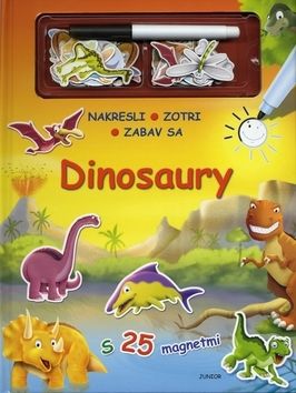 Dinosaury - nakresli . zotri . zabav sa s 25 magnetmi