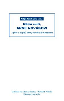 Mému muži, Arne Novákovi