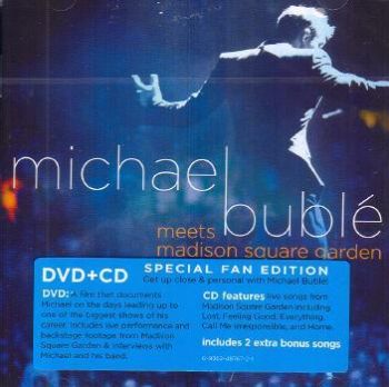 Bublé Michael - Meets Madison Square Garden CD+DVD