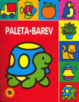 Paleta barev Želvička - omalovánka