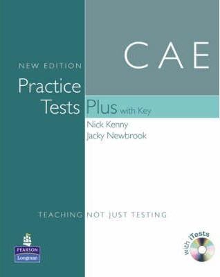 Practice Tests Plus CAE New Edition Students Book with Key/CD-ROM Pack