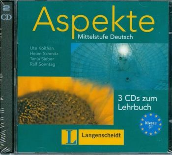 Aspekte 3 (C1). 3 Audio-CDs zum Lehrbuch 3: Mittelstufe Deutsch [Audiobook]