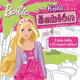 Barbie Kniha šablón