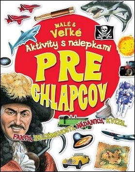 Aktivity s nálepkami - Pre chlapcov