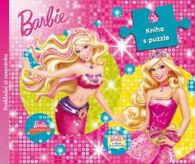 Barbie Kniha s puzzle