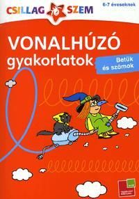 Vonalhúzó gyakorlatok: Betűk és számok