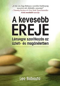 A kevesebb ereje