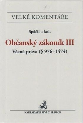 Občanský zákoník III.