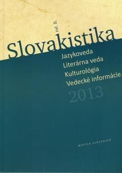 Slovakistika 2013