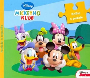 Mickeyho klub Kniha s puzzle