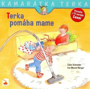 Terka pomáha mame