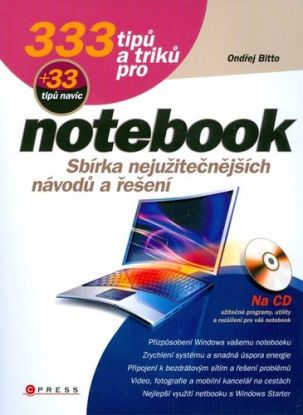 333 tipů a triků pro notebook + CD