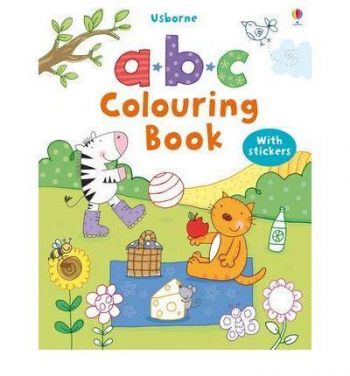 ABC colouring book