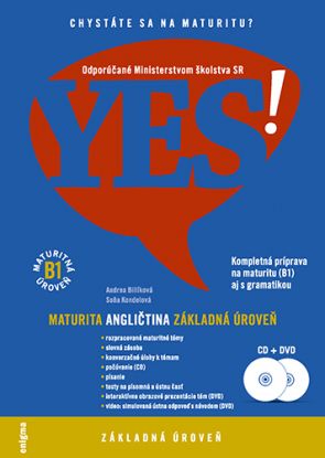 YES! Angličtina maturita základná úroveň B1 + CD+DVD