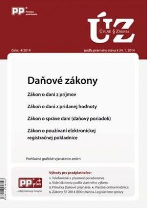 Daňové zákony Úplné znenia 4/2014