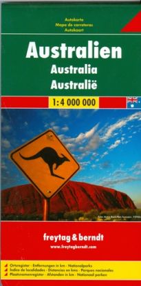 Austrália 1:4 000 000 Automapa