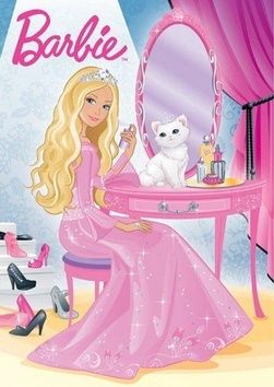 Barbie princezna - omalovánky