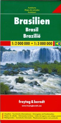 Brazília 1:2 000 000 - 1:3 000 000 Automapa