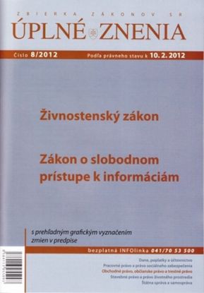 Živnostenský zákon - UZZ