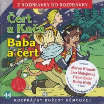 Rozprávka - Čert a káča CD (kartón)