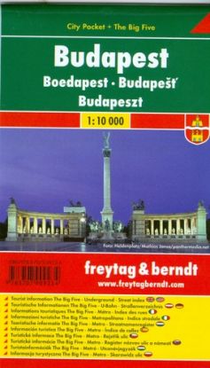 Budapešť 1:10 000