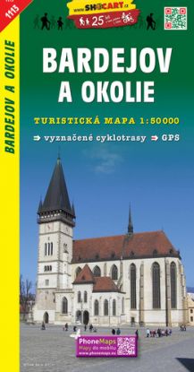 Bardejov a okolie - TM 1113 - 1:50 000