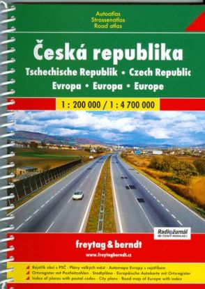 Česká republika 1:200 000 autoatlas