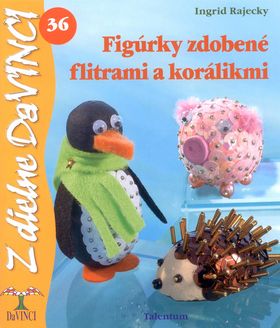 DaVinci 36 Figúrky zdobené flitrami a korálikmi