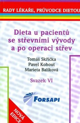 Dieta u pacientů se střevními vývody a po operaci střev - svazek VI