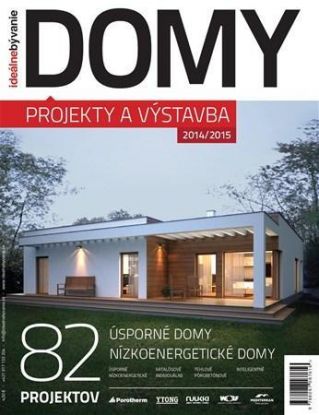 Domy - projekty a výstavba 2014-2015