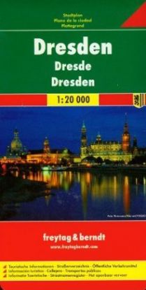 Dresden 1:20 000 - mapa