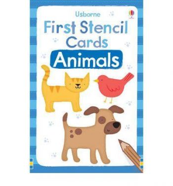 First Stencil Cards Animals