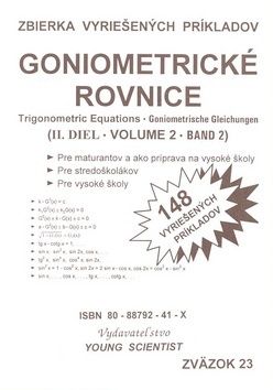 Goniometrické rovnice II. diel zväzok23