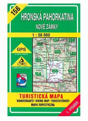 Hronská pahorkatina - Nové Zámky - TM 156 - 1:50 000